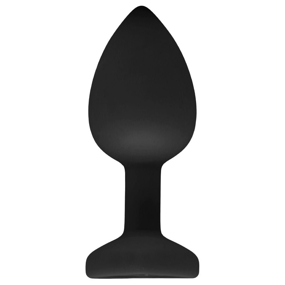 Plug Anal Silicone Com Pedra Coração P Vipmix