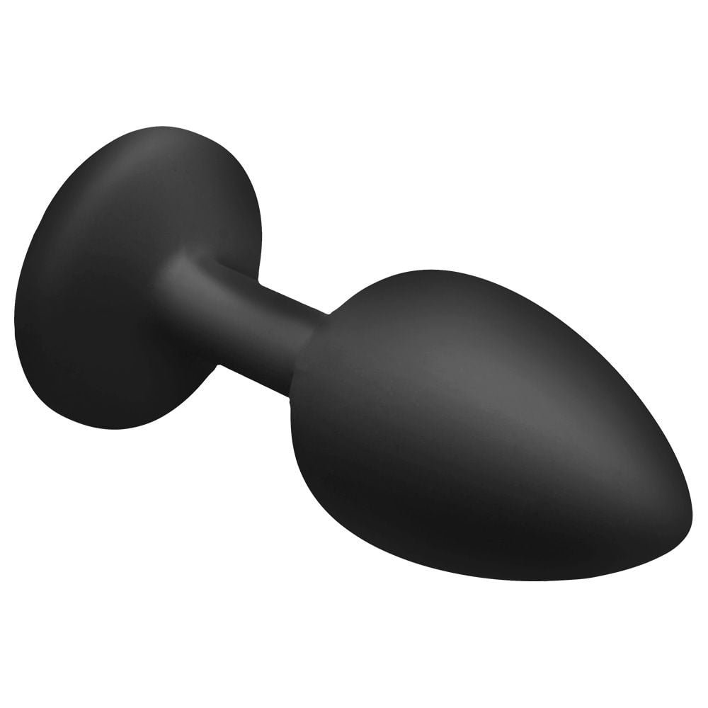 Plug Anal Silicone Com Pedra Tamanho P Vipmix