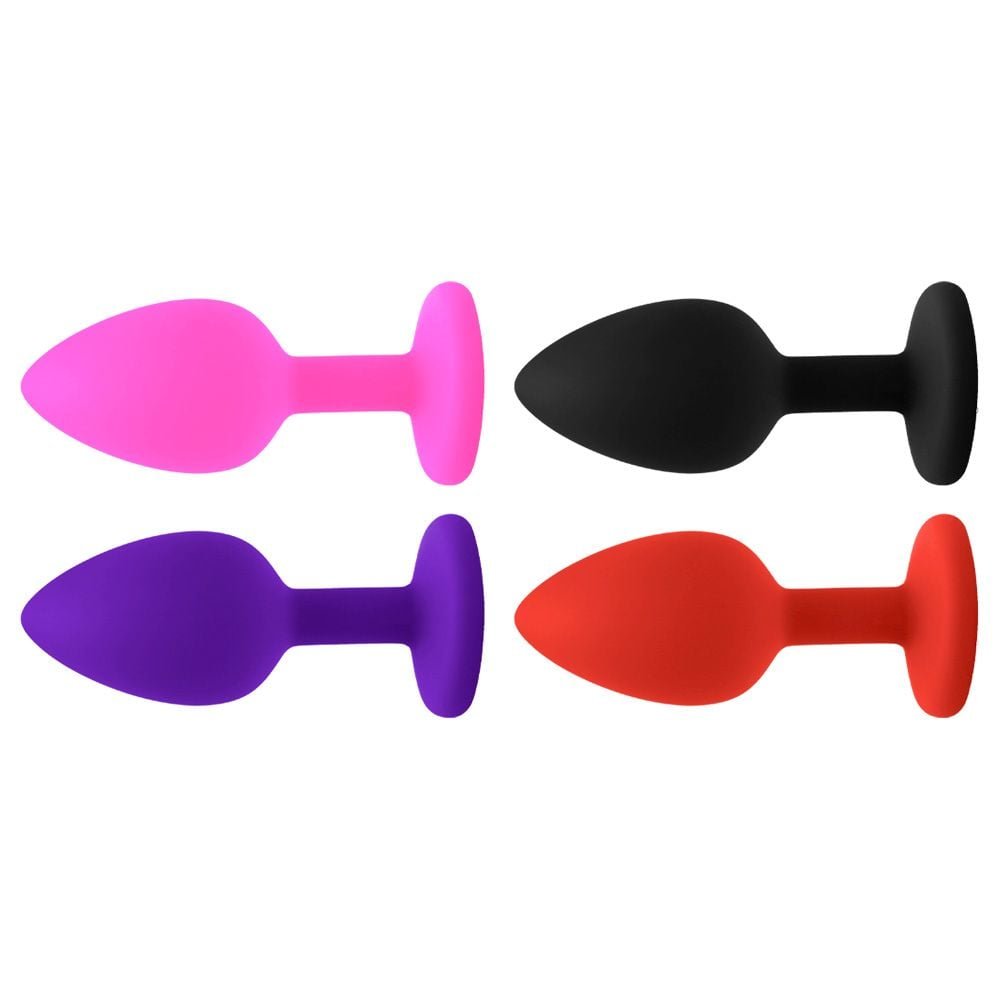 Plug Anal Silicone Com Pedra Tamanho P Vipmix