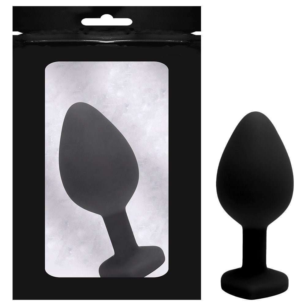 Plug Anal Silicone Coração M Sexy Import