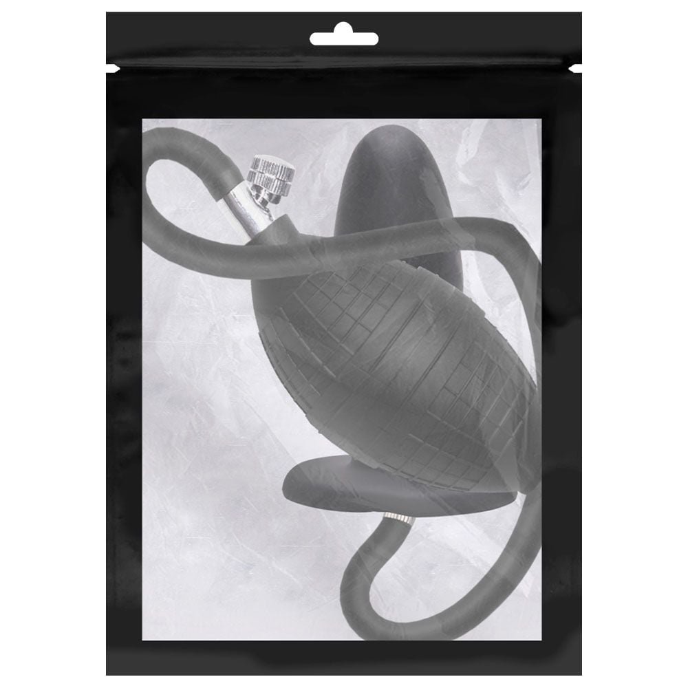 Plug Anal Silicone Inflável 10,5 X 3cm Sexy Import