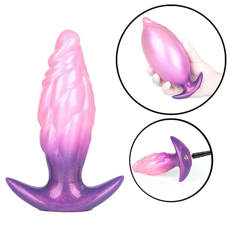 Plug Anal Silicone Inflável - 10,8 X 4.0