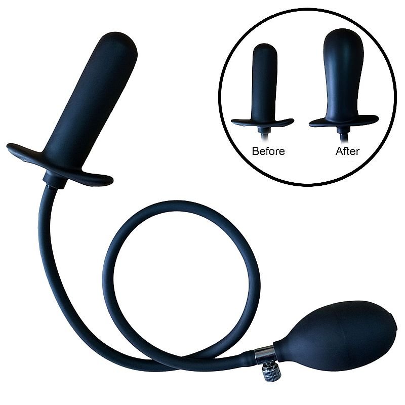 Plug Anal Silicone Inflável - 11.5 X 3.0