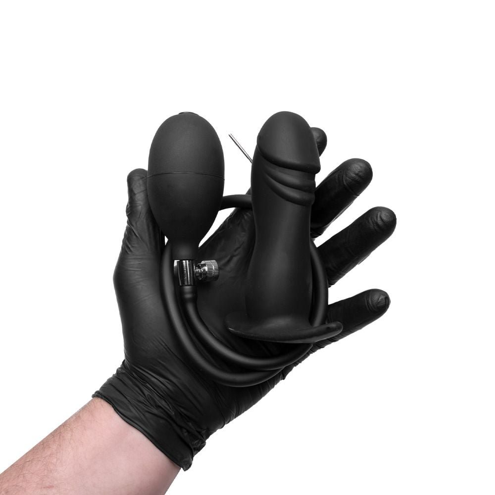 Plug Anal Silicone Inflável 11,5 X 3,4cm Sexy Import
