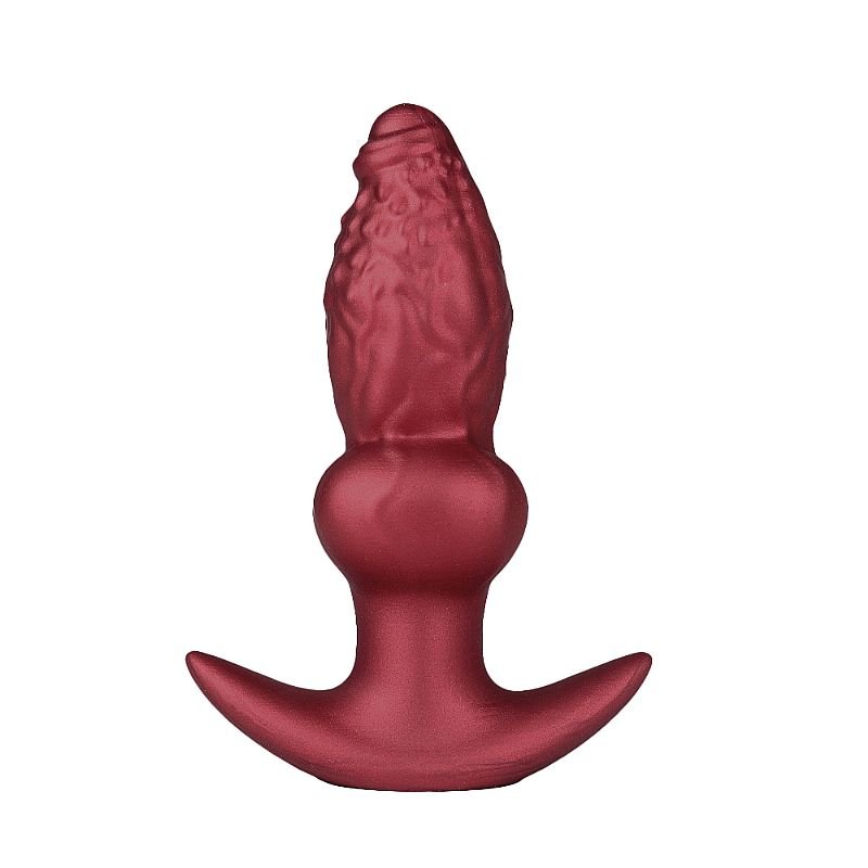 Plug Anal Silicone Inflável - 12,0 X 4,0 - Tex2 - Preto