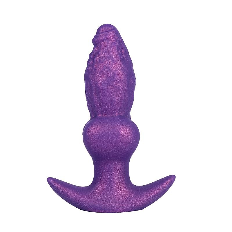 Plug Anal Silicone Inflável - 12,0 X 4,0 - Tex2 - Preto