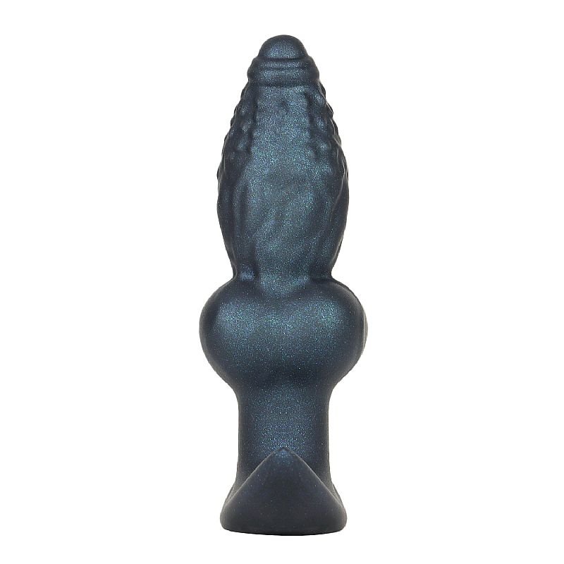Plug Anal Silicone Inflável - 12,0 X 4,0 - Tex2 - Vermelho