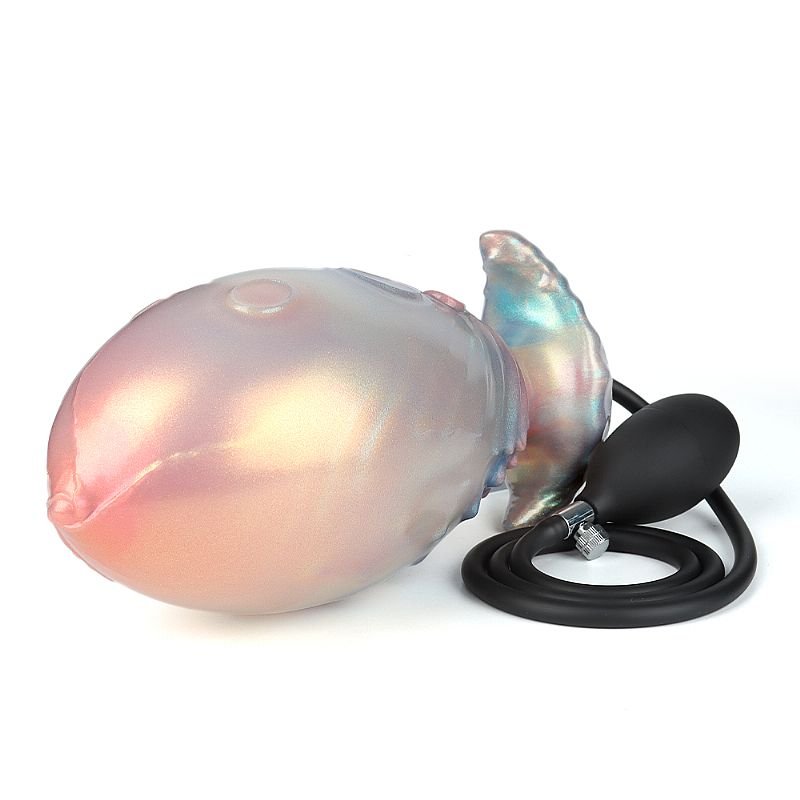 Plug Anal Silicone Inflável - 12,5 X 5,2