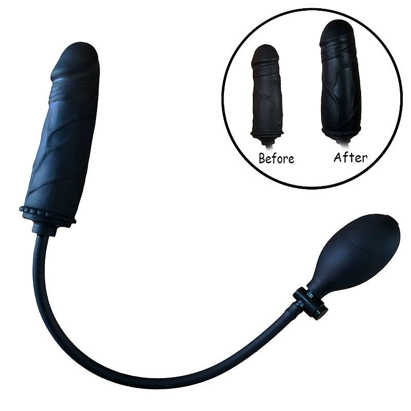 Plug Anal Silicone Inflável - 13,0 X 3.3