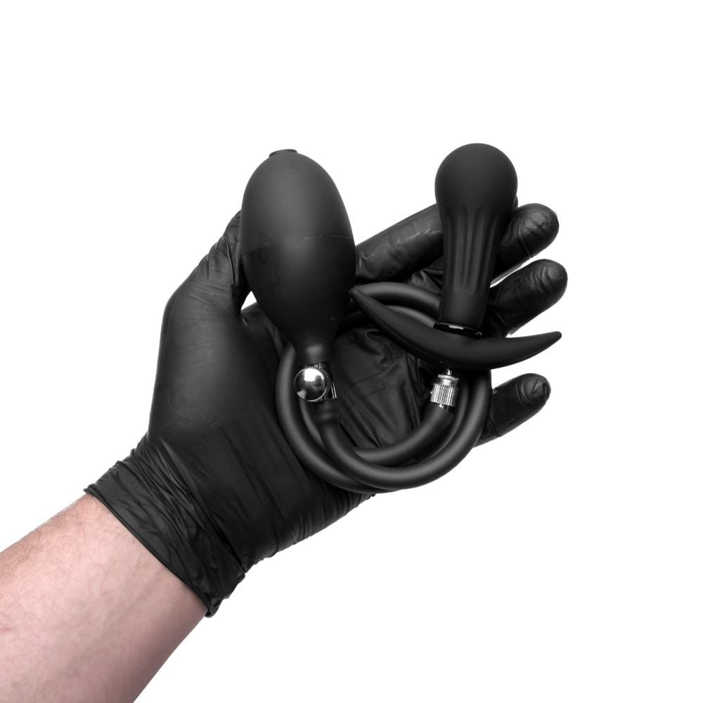 Plug Anal Silicone Inflável 8 X 3cm Sexy Import