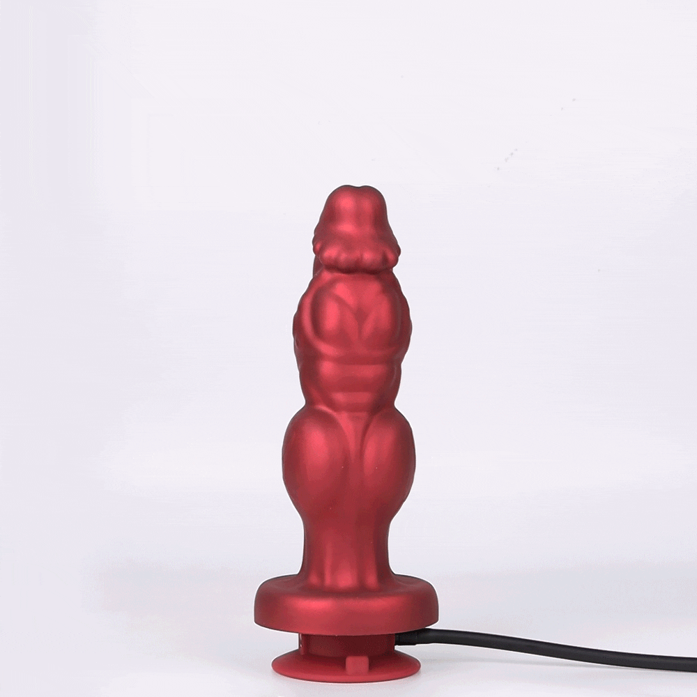 Plug Anal Silicone Inflável com Spray de água - 26,0 x 7,2