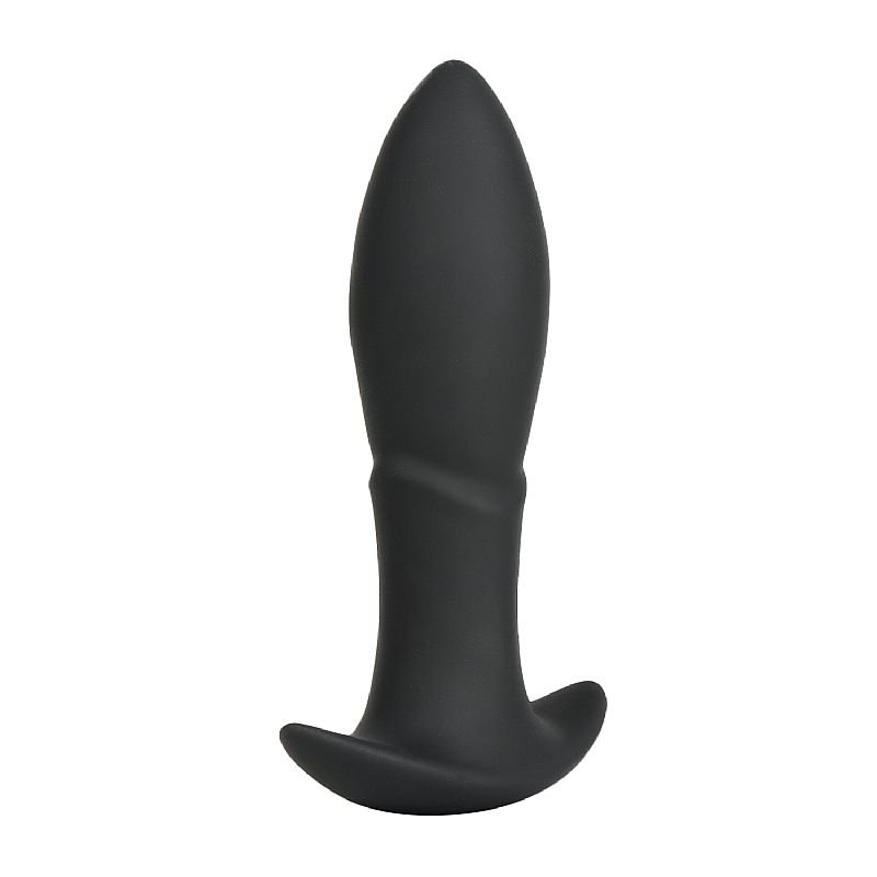 Plug Anal Silicone Inflável com Vibração - 12,0 X 3,7 - À Longa distância App