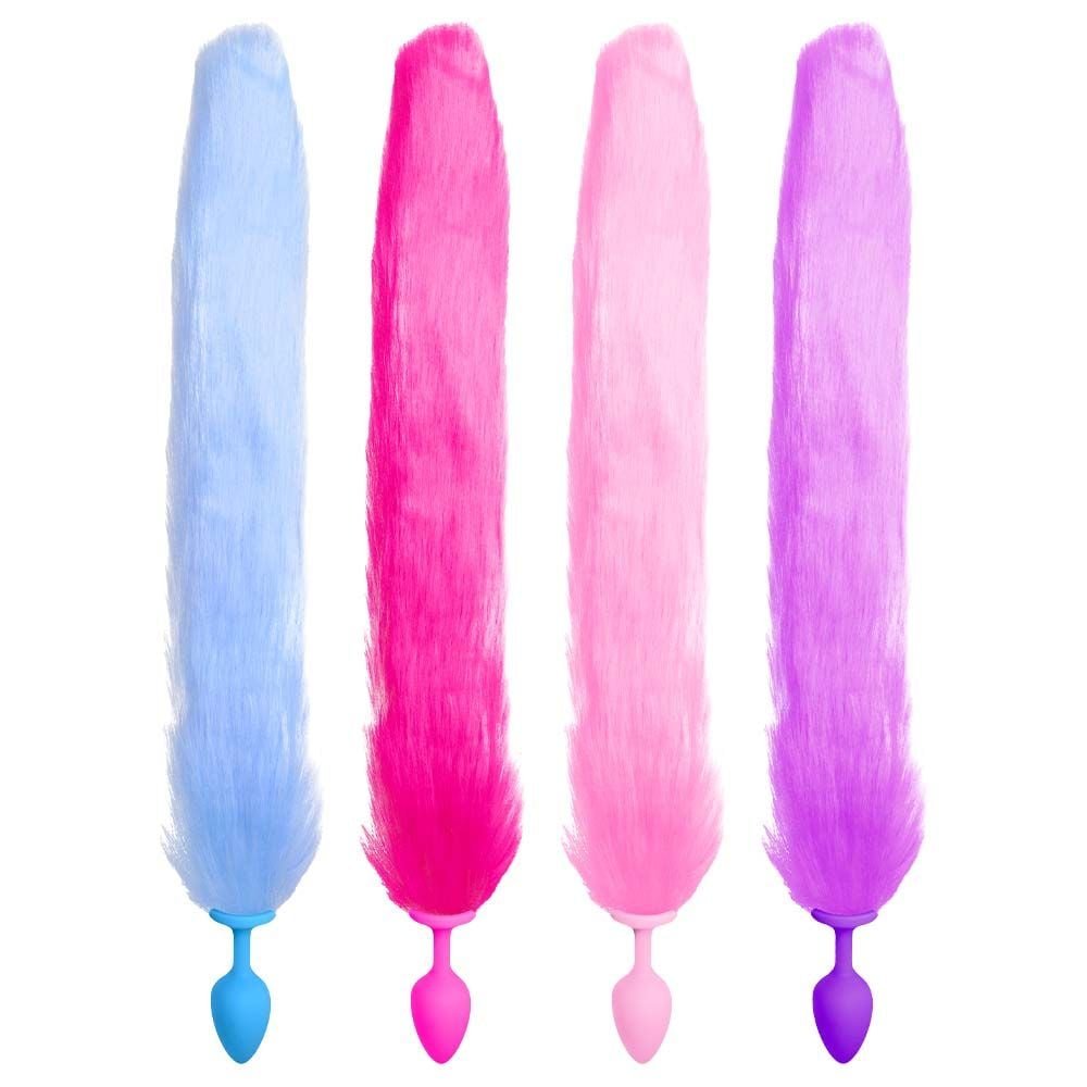 Plug Anal Silicone Rabo Raposa Tamanho P Vipmix