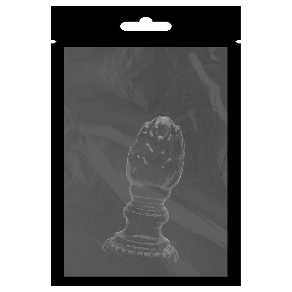 Plug Anal Silicone Textura 10,5 X 4cm Sexy Import