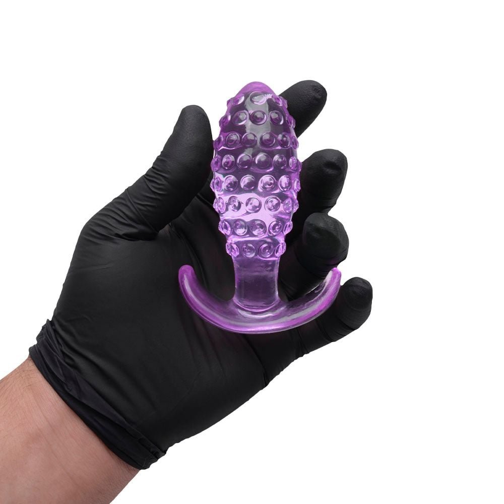 Plug Anal Textura Bolinha 9 X 3cm Sexy Import