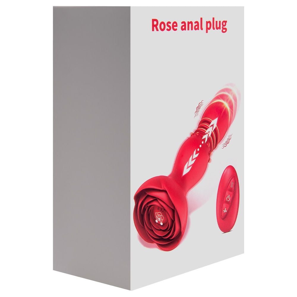 Plug Anal Vai E Vem Com Controle Remoto Sexy Import