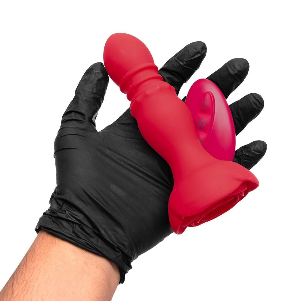 Plug Anal Vai E Vem Com Controle Remoto Sexy Import