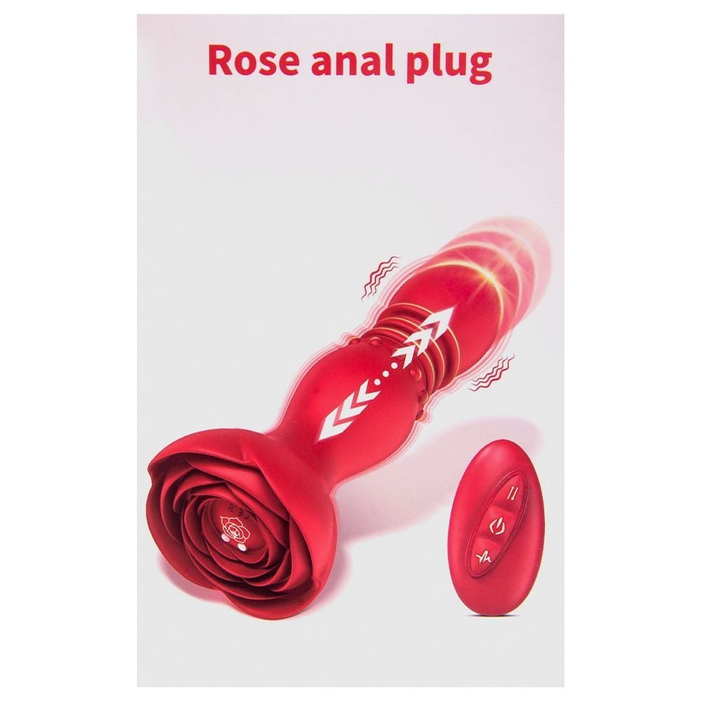 Plug Anal Vai E Vem Com Controle Remoto Sexy Import