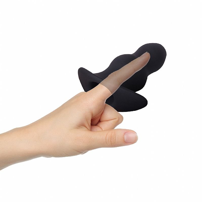 Plug Anal Vazado em Silicone - 9.7 X 4.6 cm