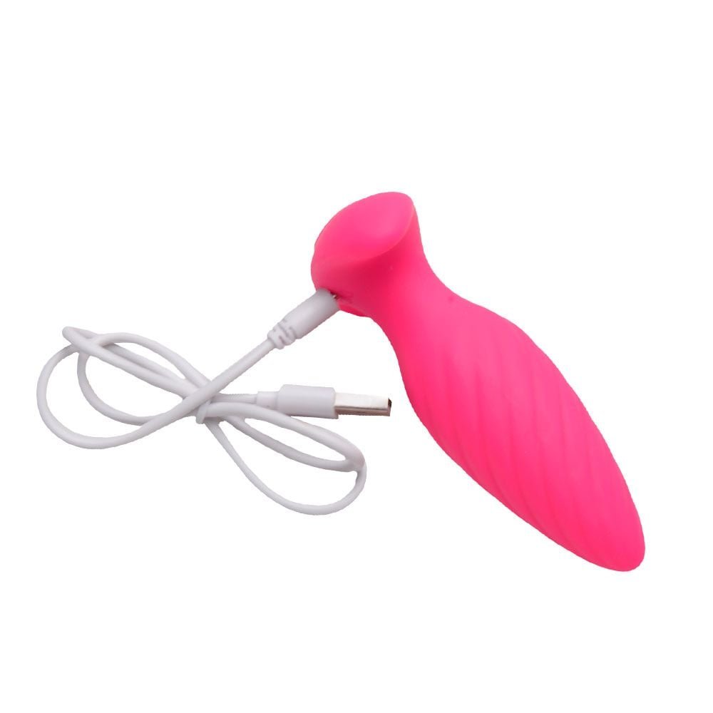 Plug Anal Vibrador 10,3 X 3,2cm Recarregável Yaffa