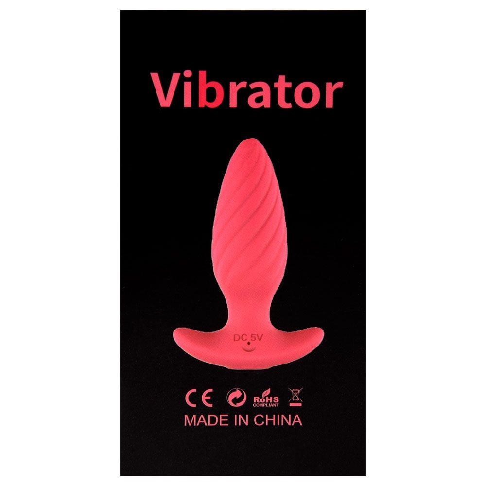 Plug Anal Vibrador 10,3 X 3,2cm Recarregável Yaffa
