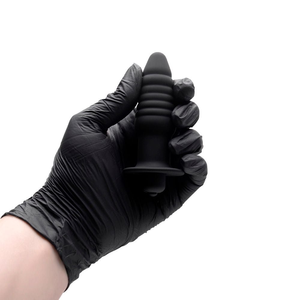 Plug Anal Vibrador Bateria Lr44 11 X 3cm Sexy Import