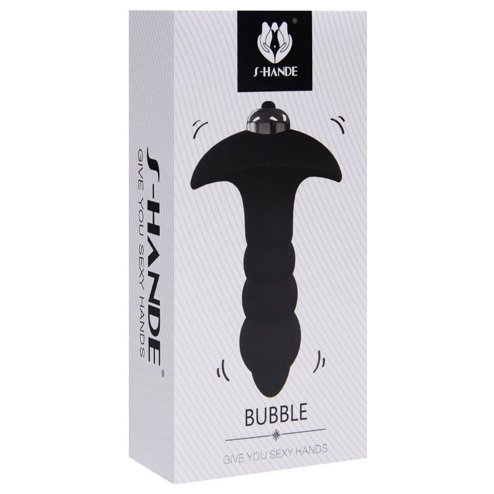 Plug Anal Vibrador Bubble S-hande Sexy Import