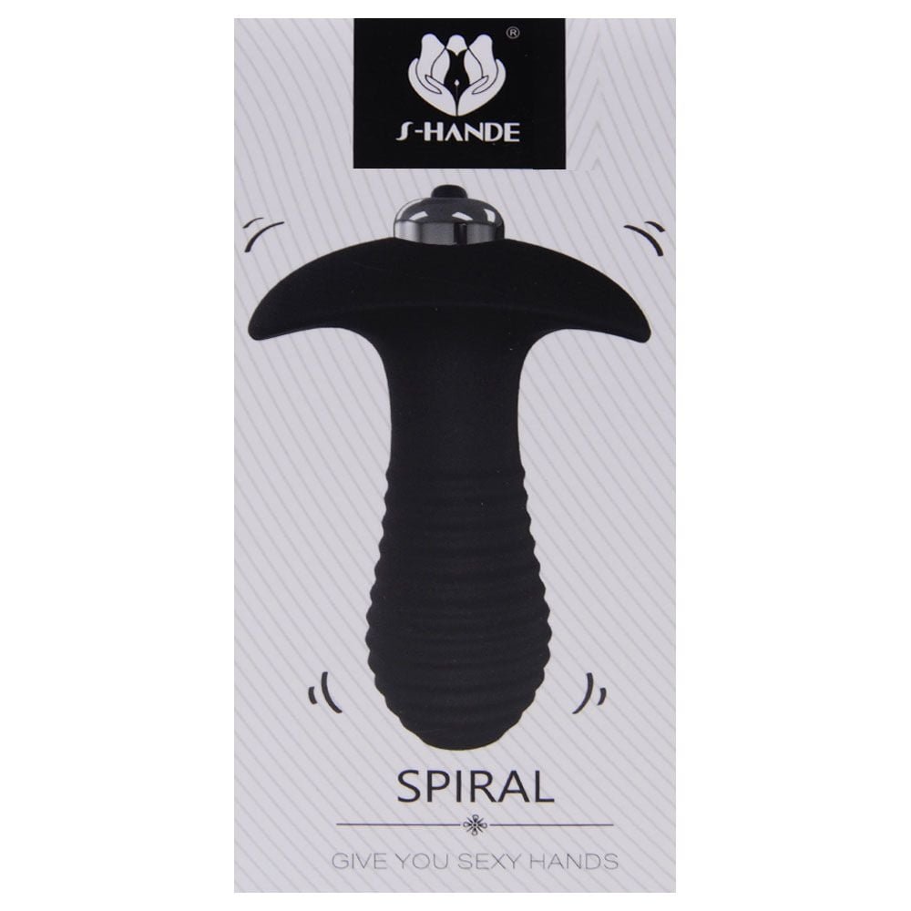 Plug Anal Vibrador Spiral S-hande Sexy Import
