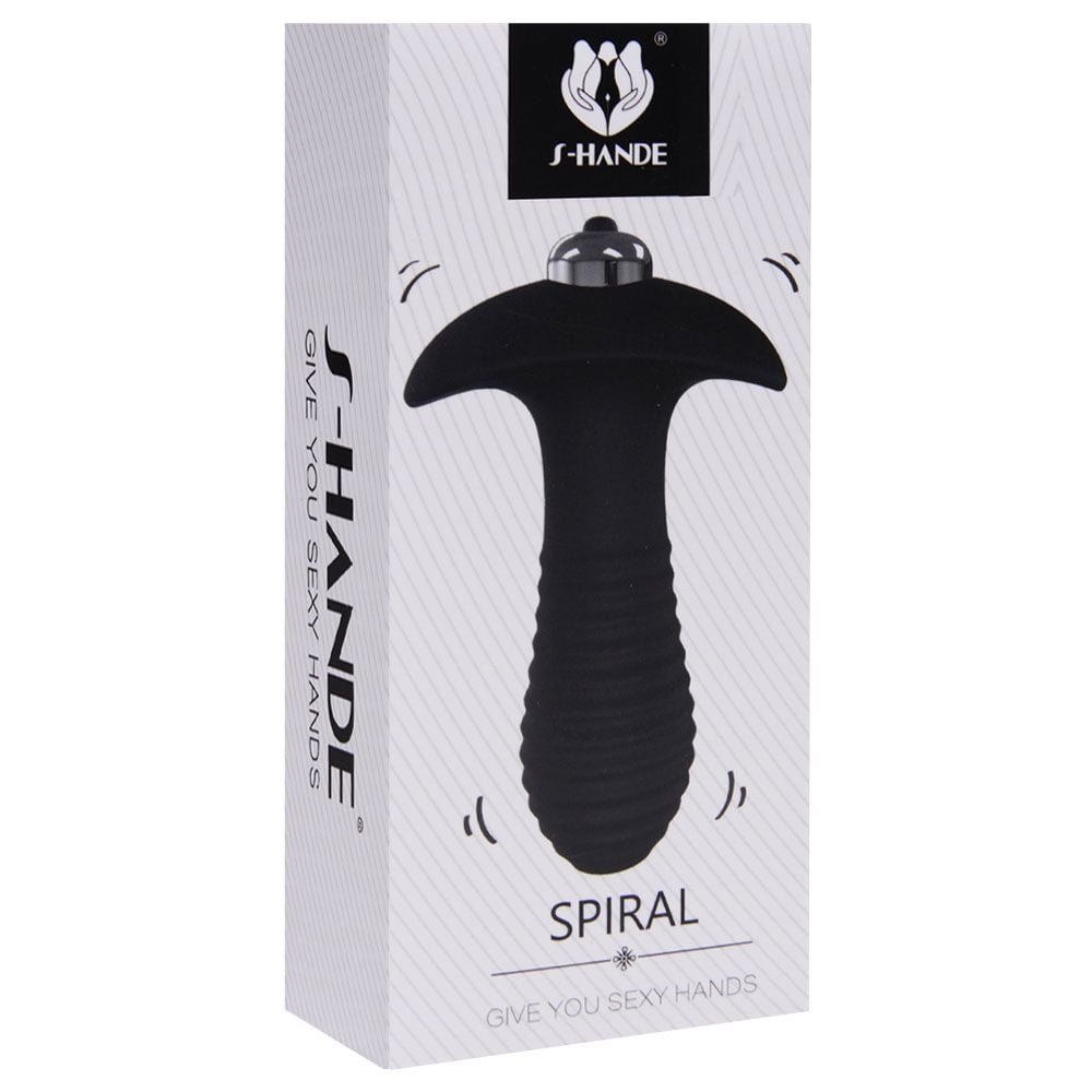 Plug Anal Vibrador Spiral S-hande Sexy Import