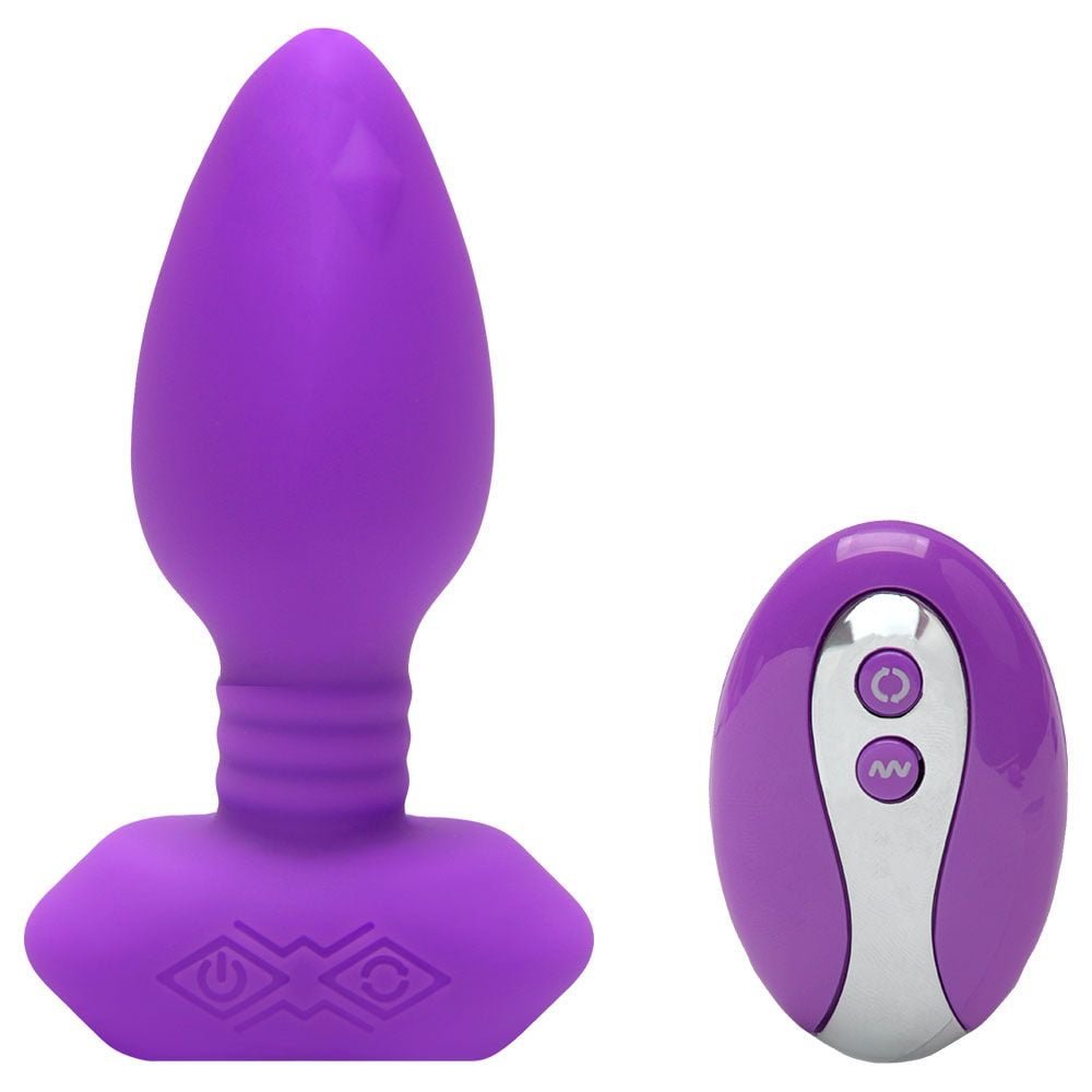 Plug Anal Vibro E Rotação Com App Sexy Import