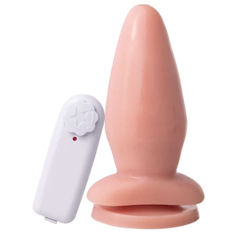 Plug Anal Vibro Externo 14 X 5,4cm Soulsex