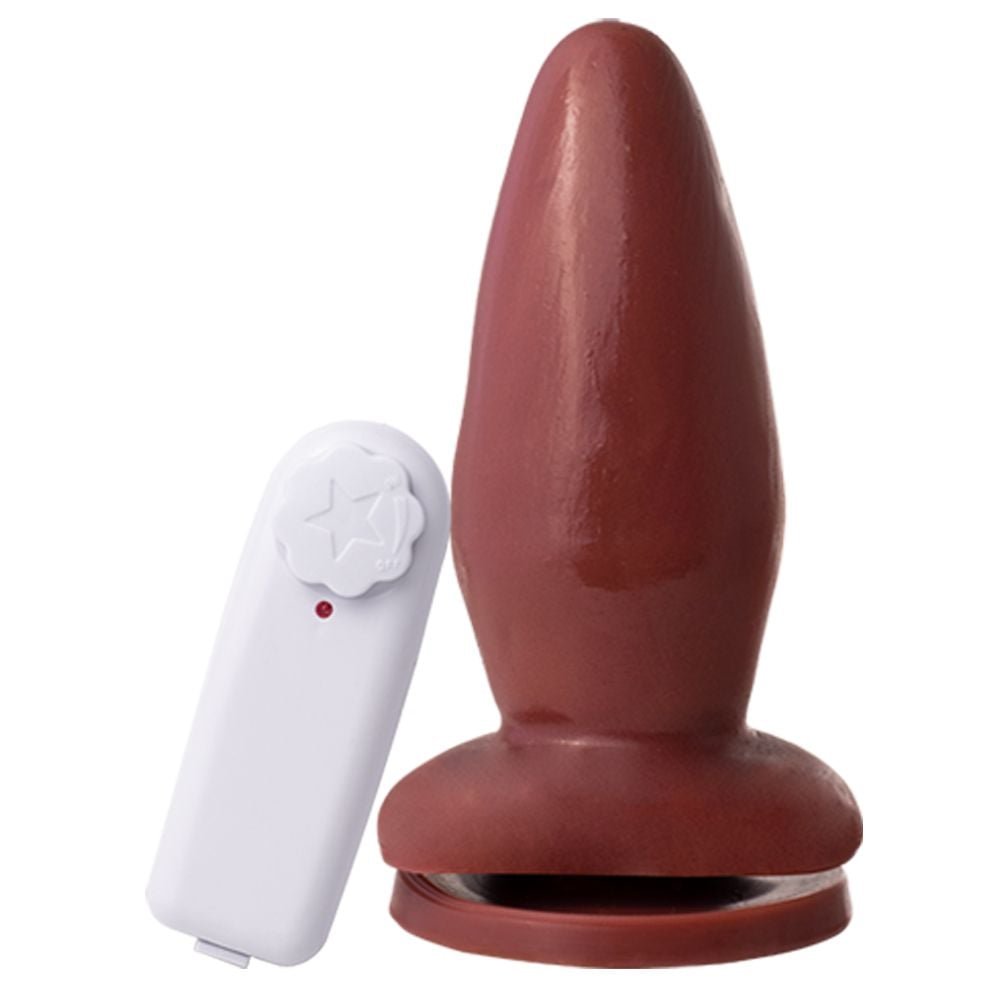 Plug Anal Vibro Externo 14 X 5,4cm Soulsex