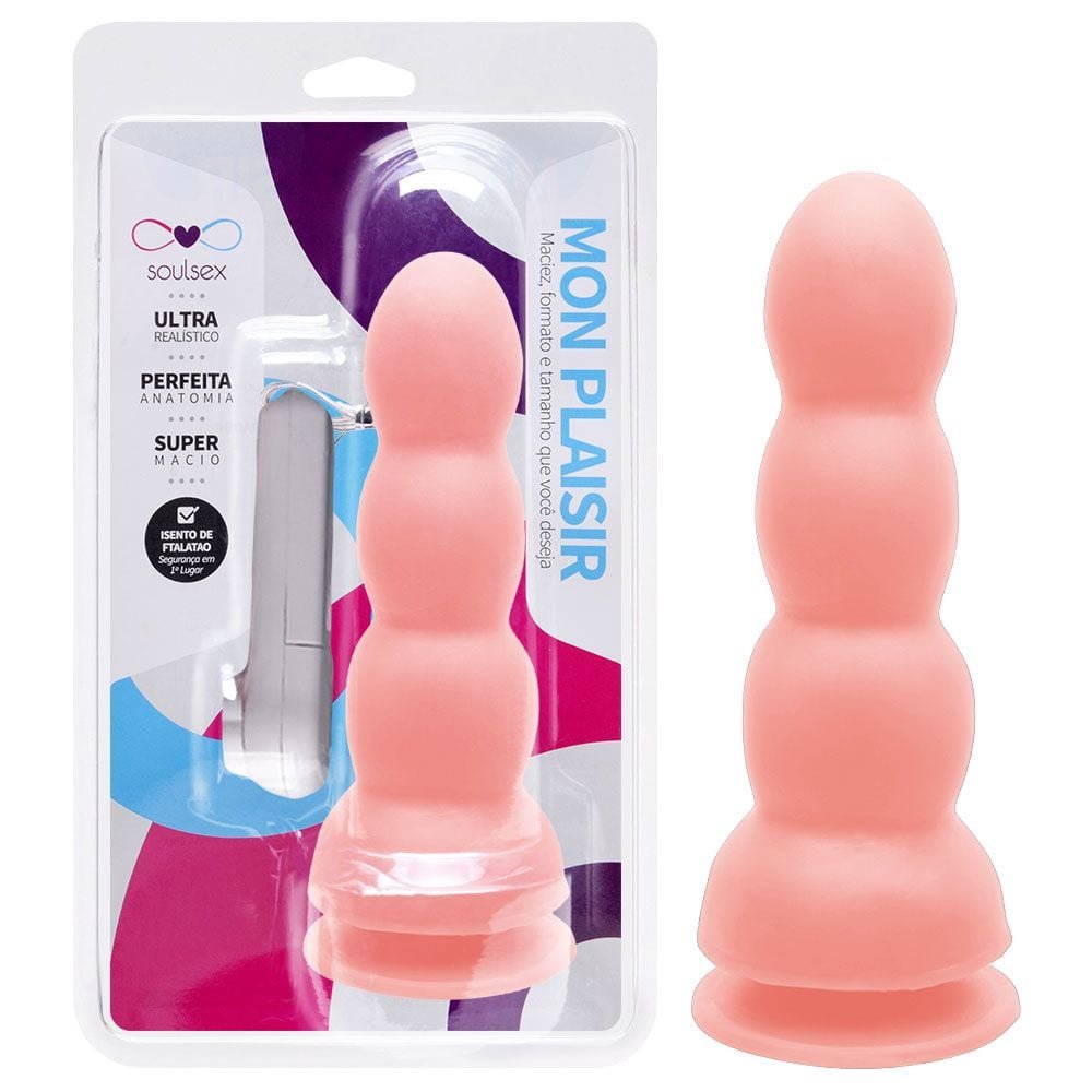 Plug Anal Vibro Externo 15,5 X 5cm Soulsex