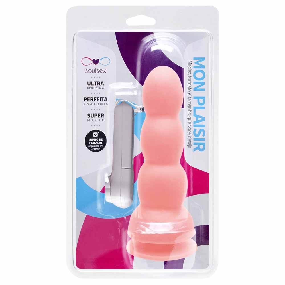 Plug Anal Vibro Externo 15,5 X 5cm Soulsex