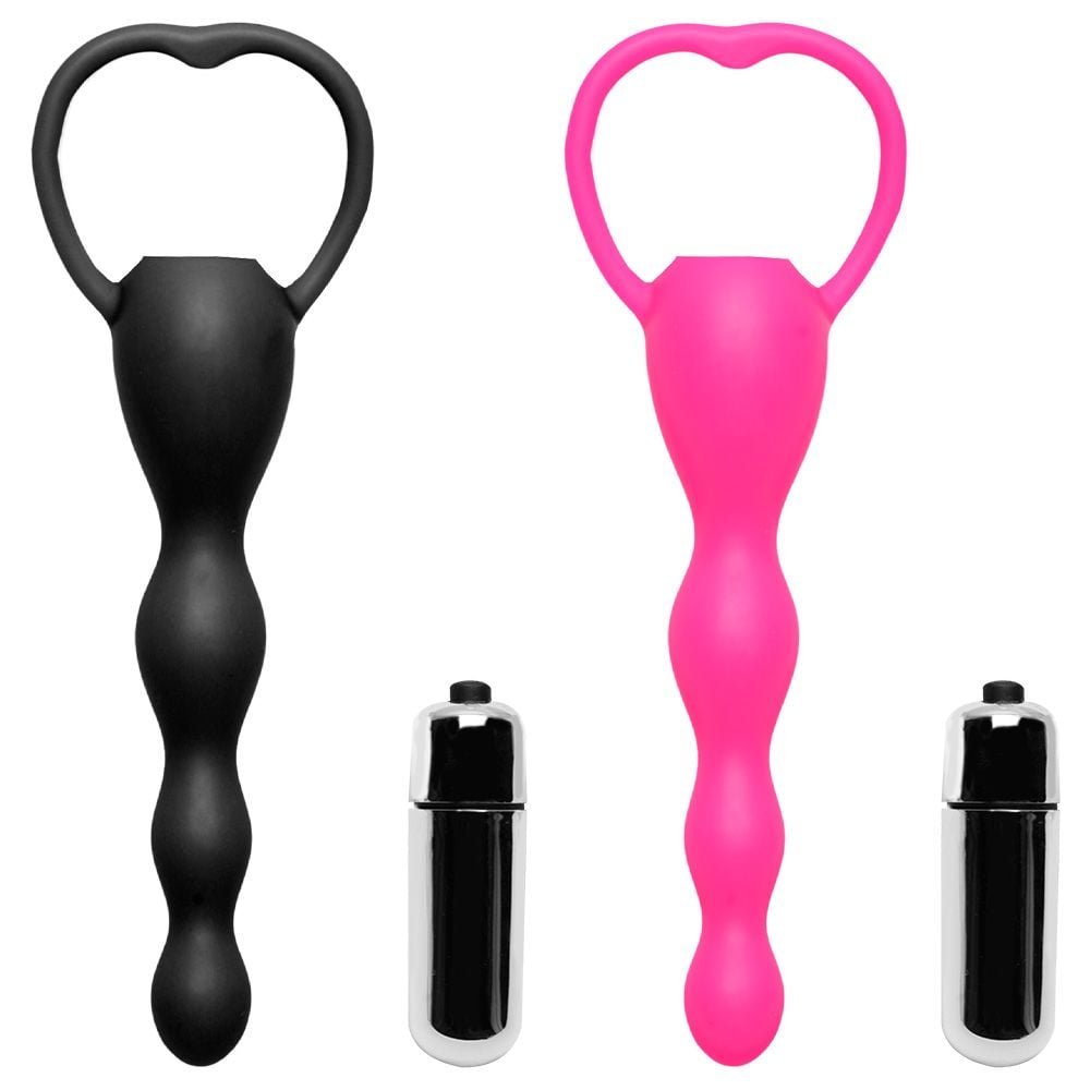 Plug Anal Vibro Toque Macio E Aveludado 16 X 3,5cm Vipmix