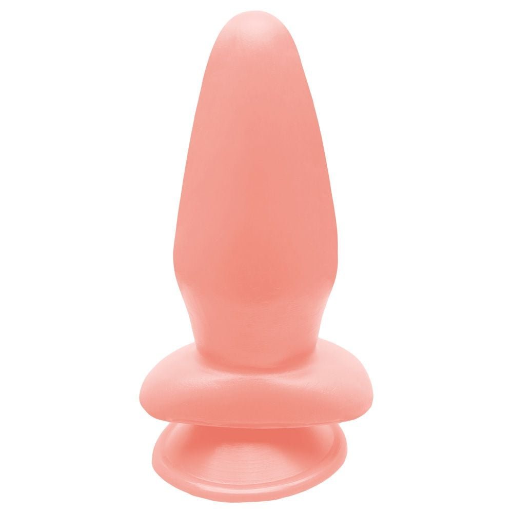 Plug Borracha Maciço Ventosa 14 X 5,5cm Soulsex