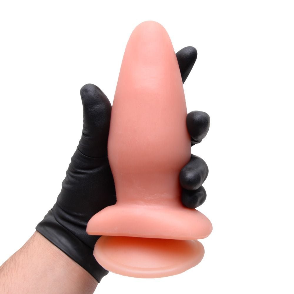 Plug Borracha Maciço Ventosa 14 X 5,5cm Soulsex