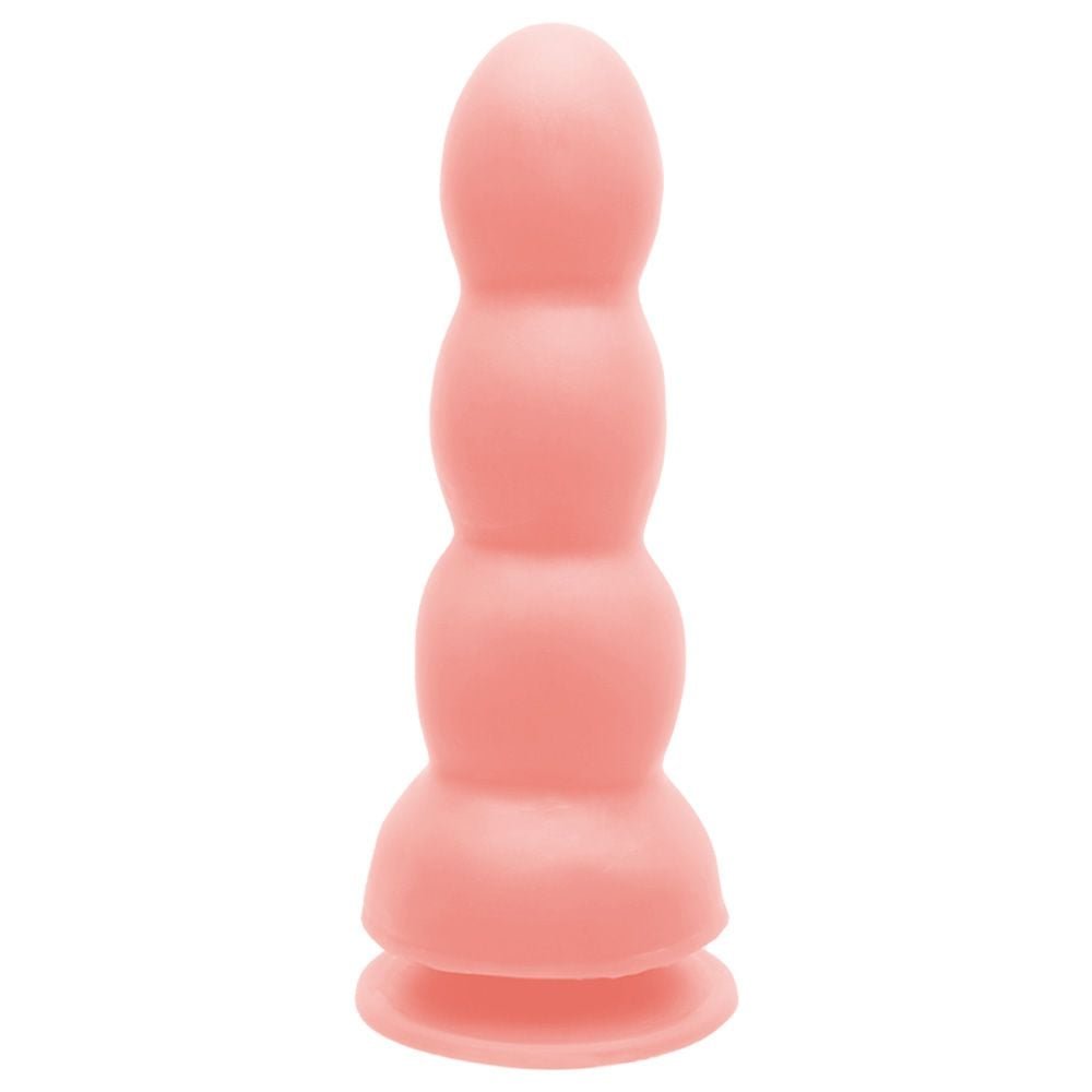 Plug Borracha Maciço Ventosa 17,5 X 5cm Soulsex