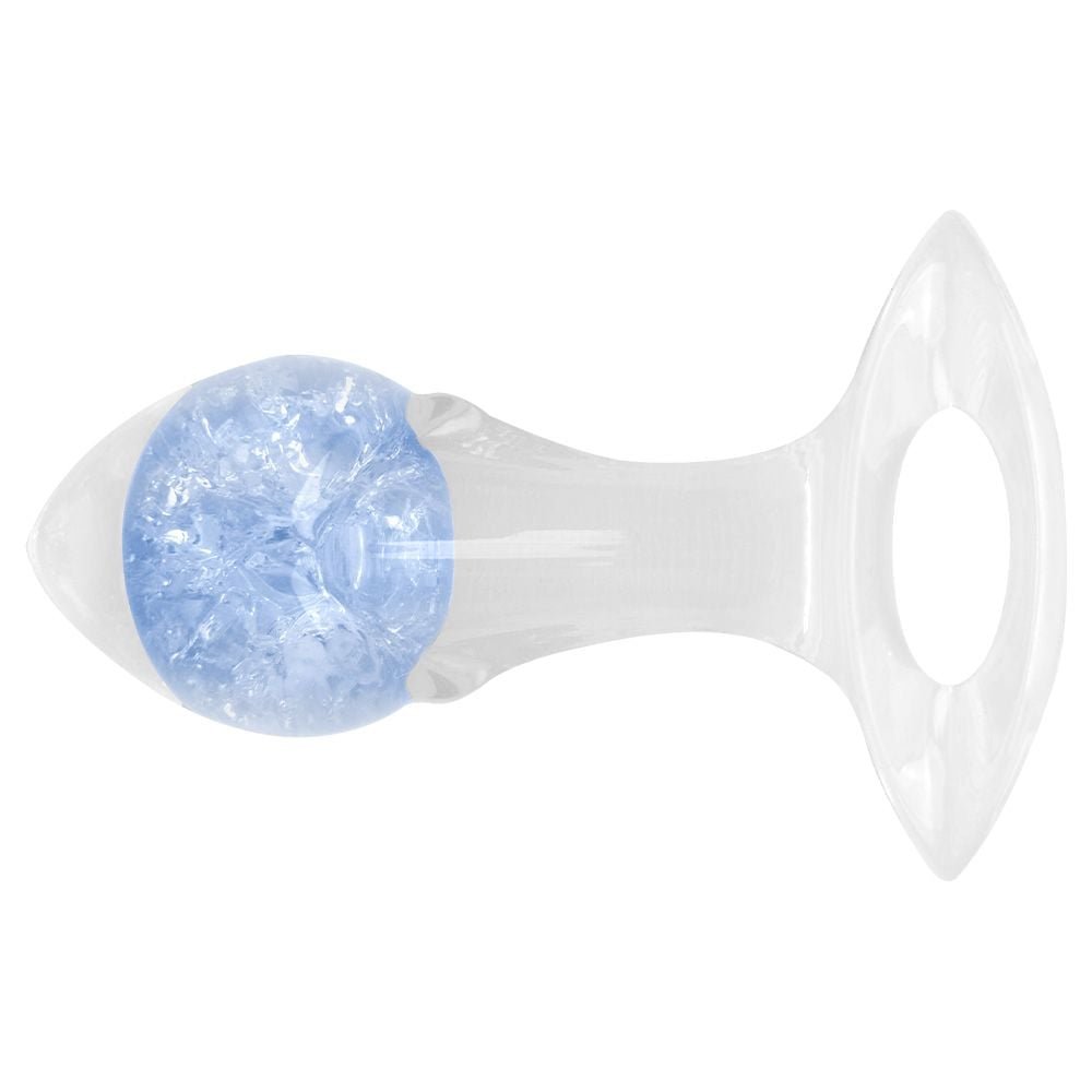 Plug P Anal Silicone Esfera Vidro Seta Vipmix