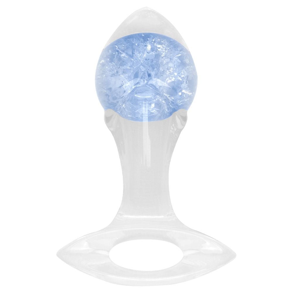 Plug P Anal Silicone Esfera Vidro Seta Vipmix