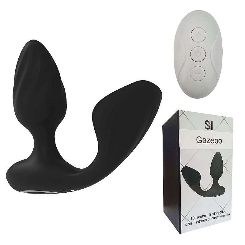 Plug para Próstata com estimulador de Períneo - Gazebo - ALWUP