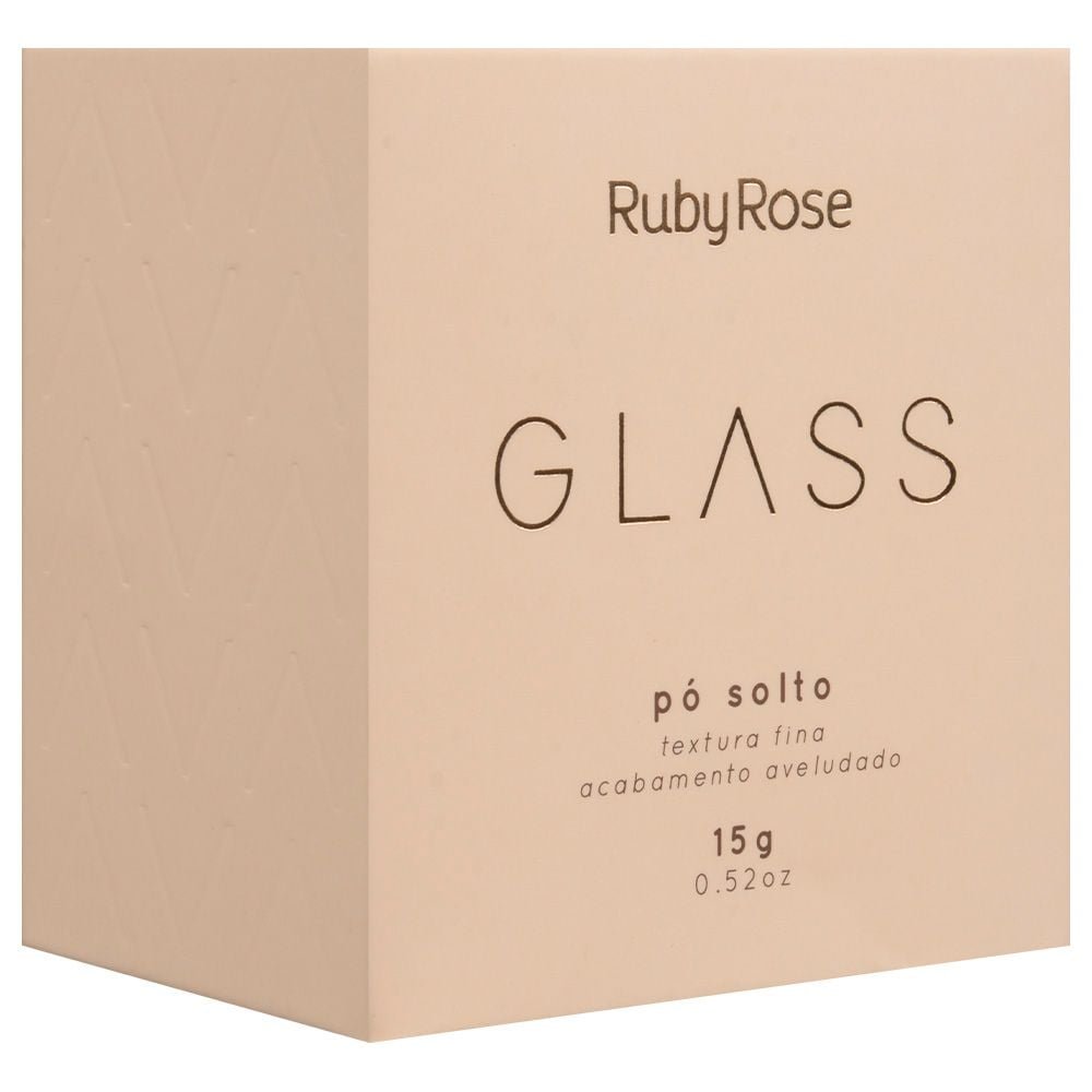 Pó Solto Textura Fina Glass 15g Ruby Rose
