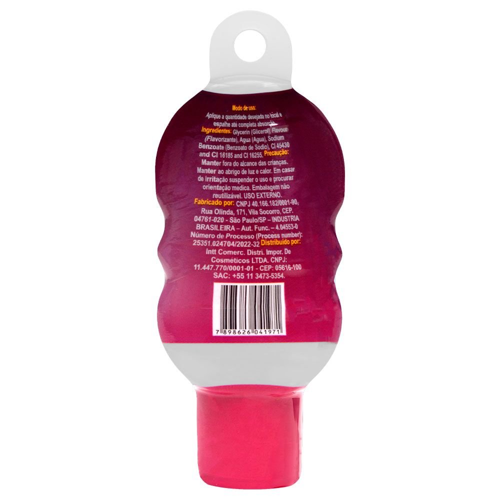 Poção Lambida Dos Deuses Gel Beijável Hot 15g Intt
