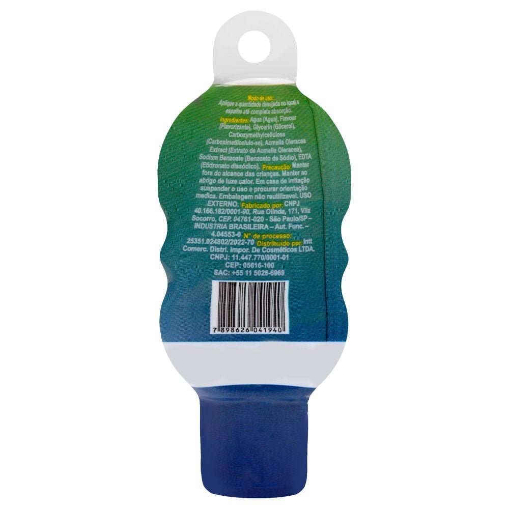 Poção Vo-da-ku Gel Facilitador Anal Menta 15g Intt