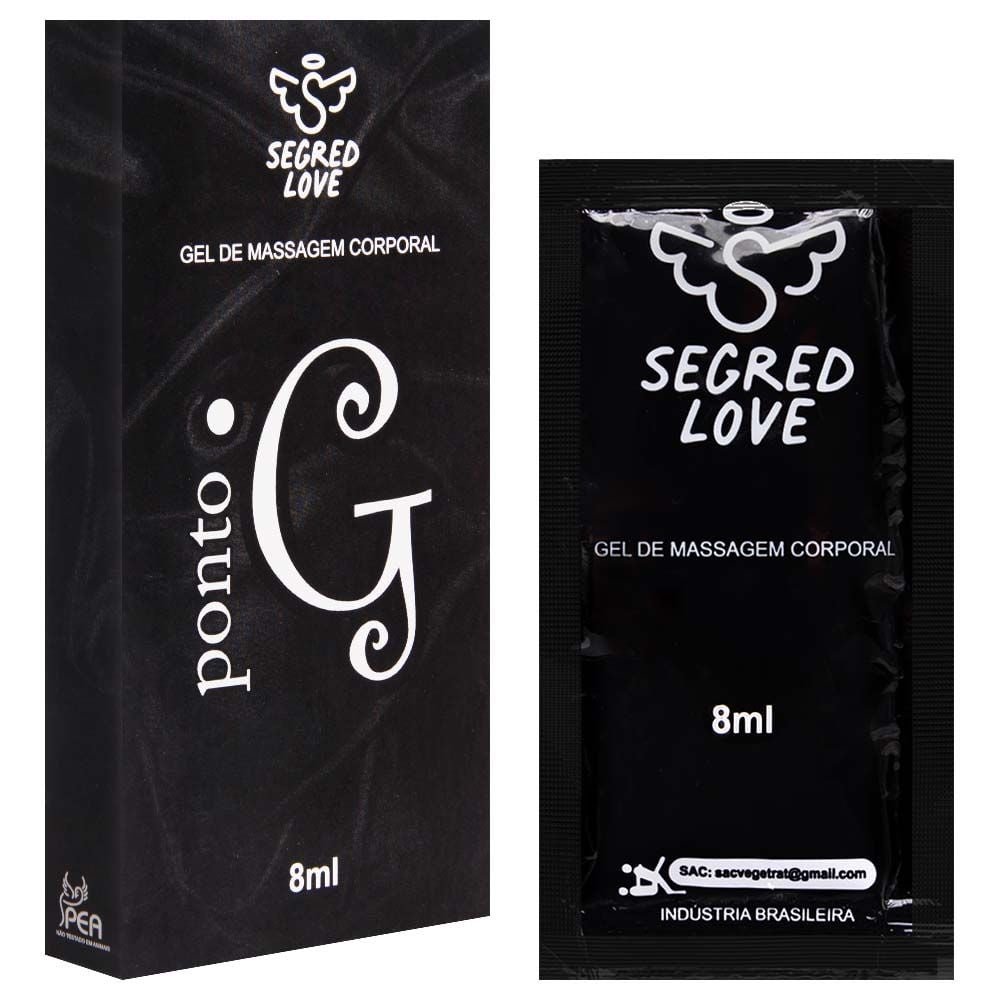Ponto G Excitante Hot Ice Sachê 8ml Segred Love