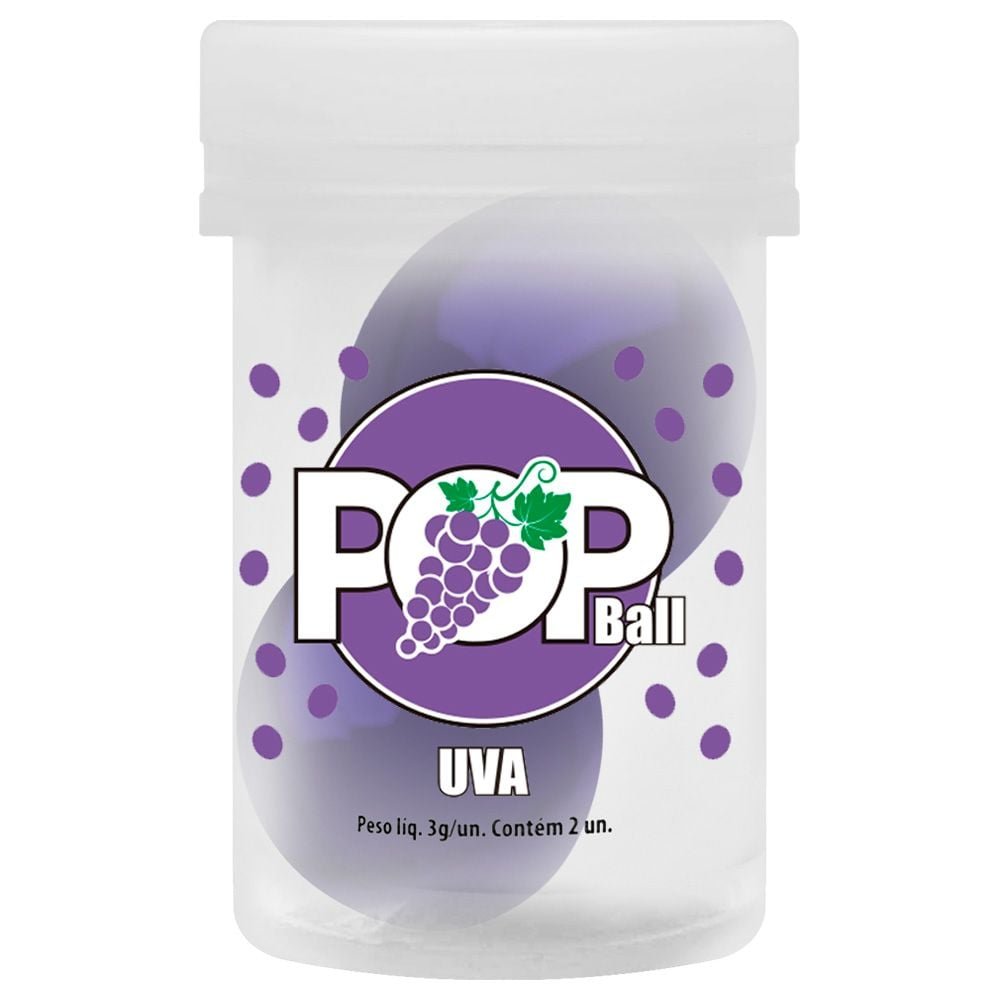 Pop Ball Bolinha Lubrificante Beijável Sensual Love