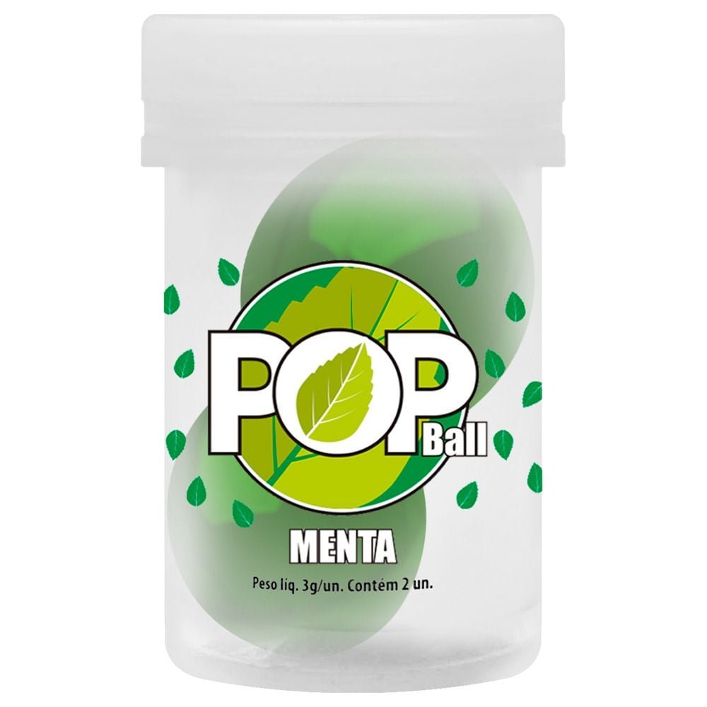 Pop Ball Bolinha Lubrificante Beijável Sensual Love