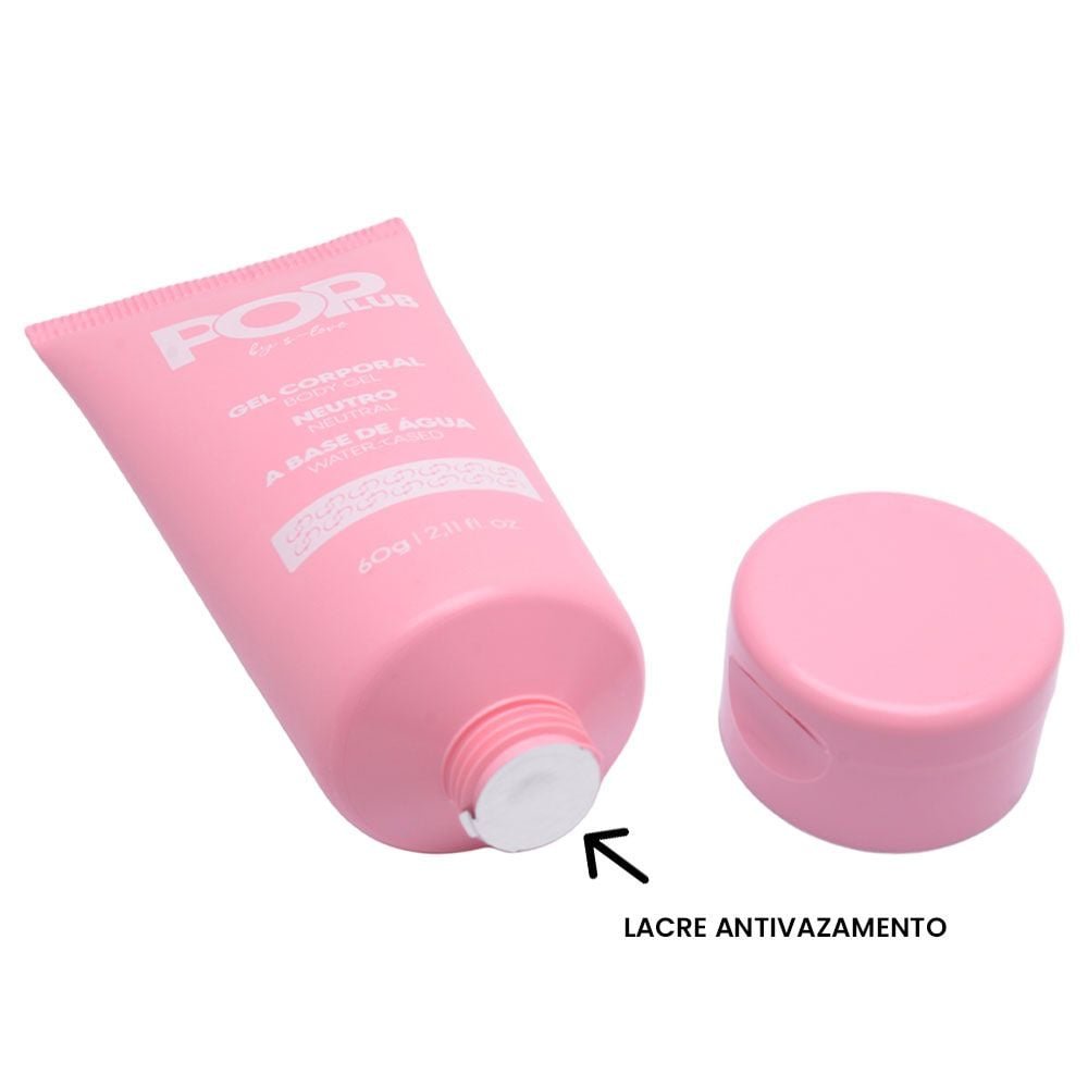 Pop Lub Gel Corporal Neutro 60g Sensual Love
