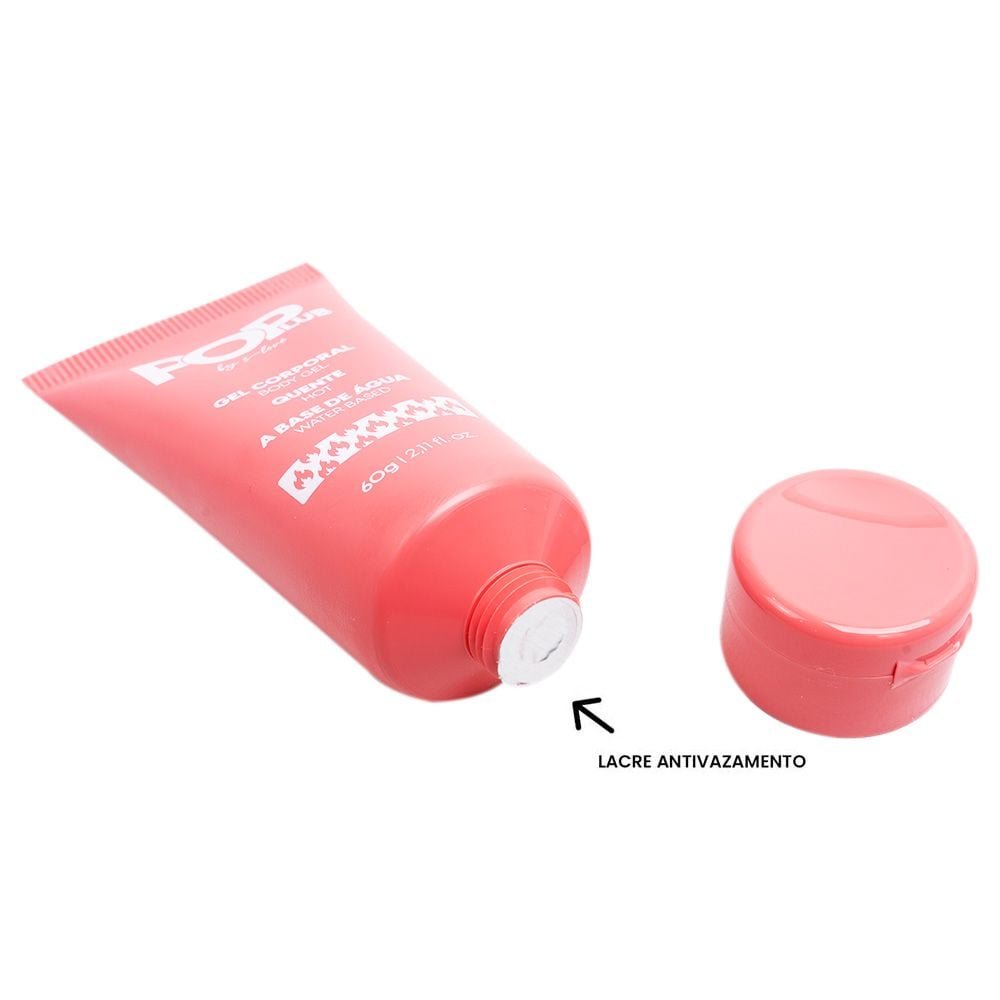 Pop Lub Hot Lubrificante 60g Sensual Love