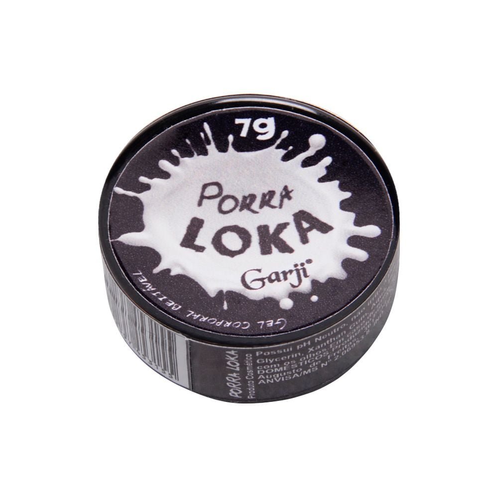 Porra Loka Gel Beijável Esperma Pote 7g Garji